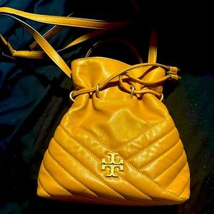 Tory Burch small bucket purse and belt